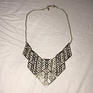 F21 gold necklace